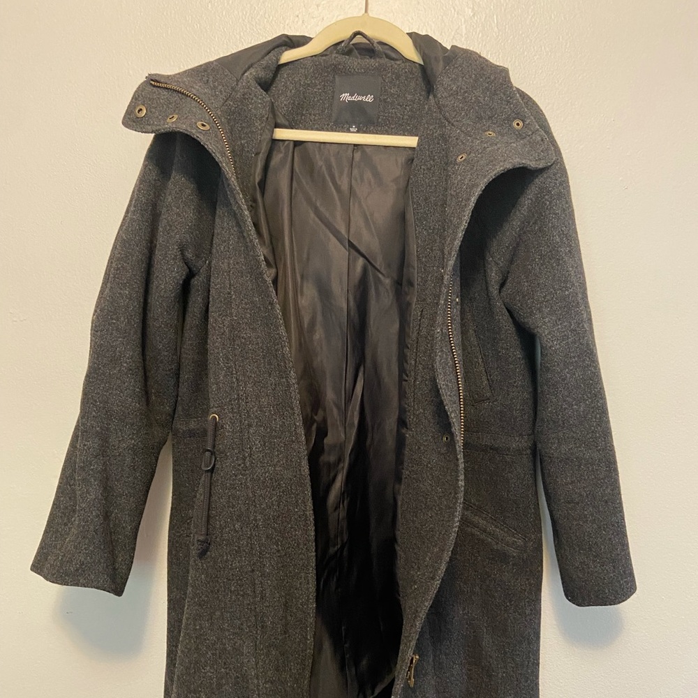 Madewell size medium grey coat